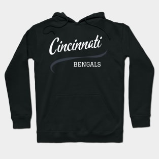 Cincinnati Bengals Retro Football Hoodie